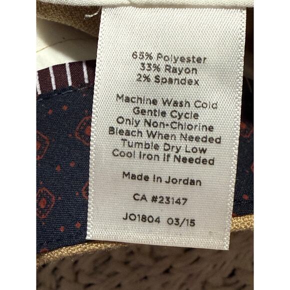 NWT Talbots Hampshire Dress Pants Women's Plus Size 22W Tan Khaki Office Career - Picture 11 of 11